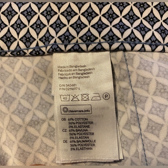 H&M size 8 Cropped Capri Pants Womens - Picture 6 of 7